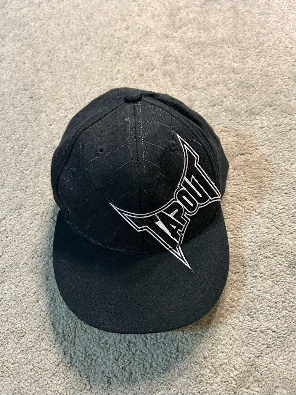 Vintage Y2K TAPOUT AOP Hat size large / XL Cap Skate embroidered